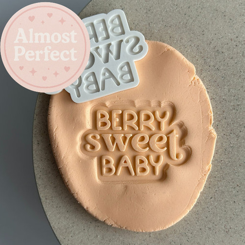 Almost Perfect - Berry Sweet Baby - Fondant Stamp and Cookie Cutter ...