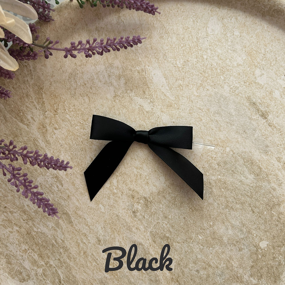 Thumbnail: Clear Tie Bows - 30pk