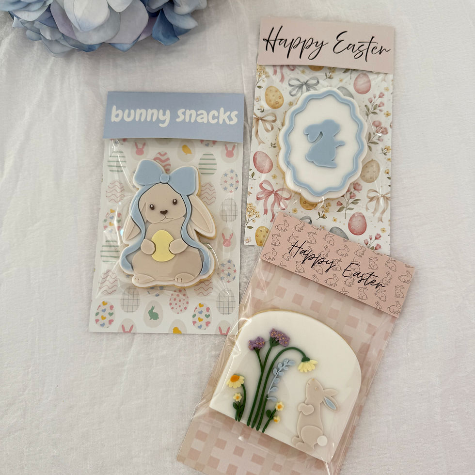 Thumbnail: Garden Bunny - Cookie Cutter and Fondant Stamp
