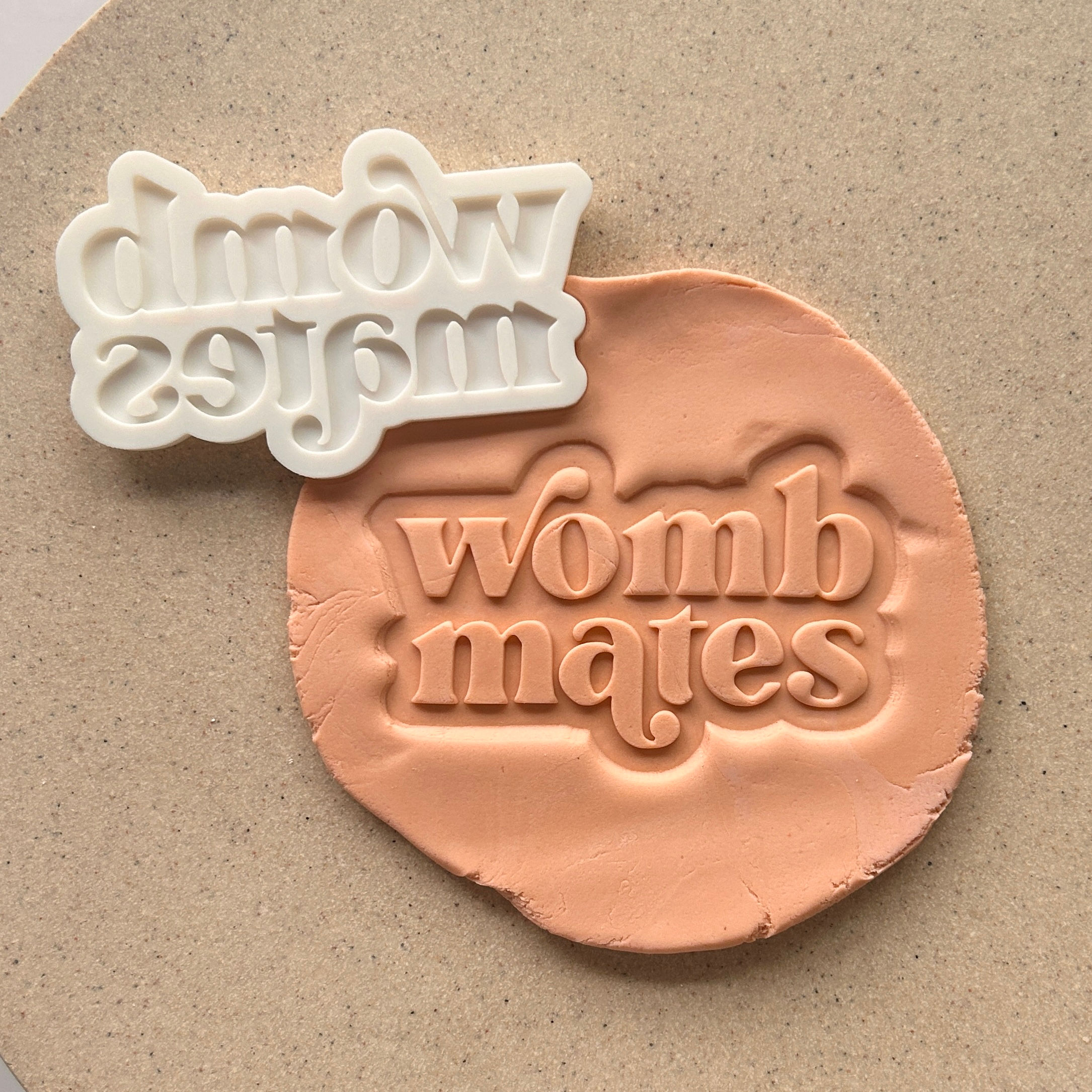 Womb Mates - Cookie Cutter & Fondant Stamp