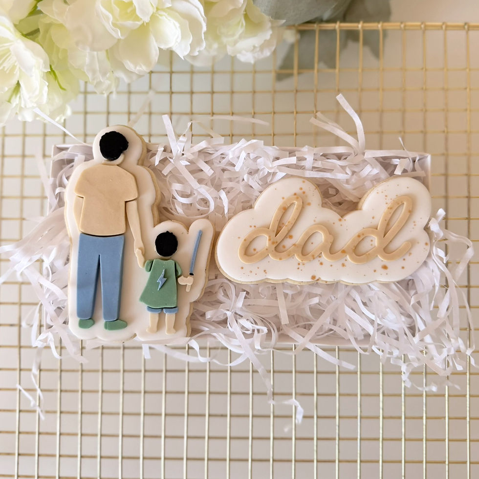 Thumbnail: Script Dad - Fondant Stamp and Cookie Cutter