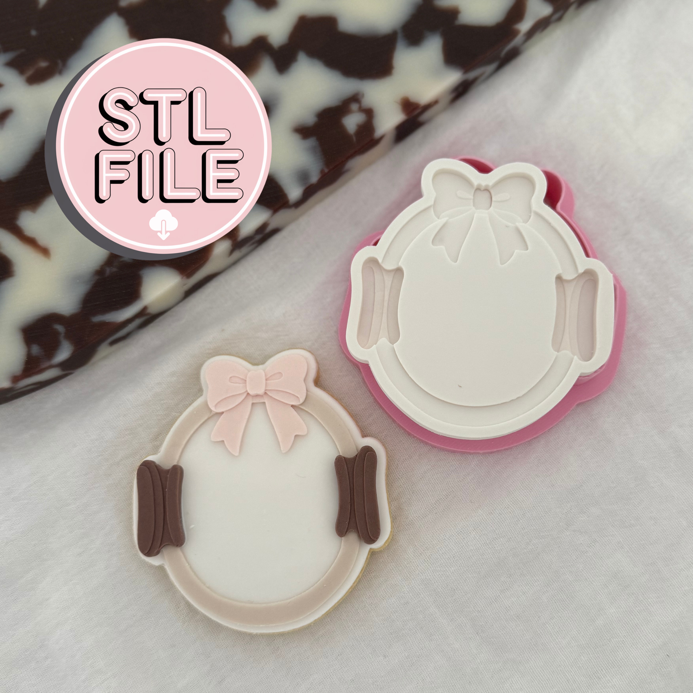 Pilates Ring - STL File - Fondant Stamp and Cookie Cutter