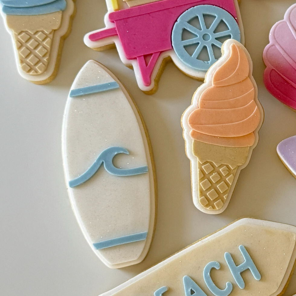 Thumbnail: Surfboard - Cookie Cutter & Fondant Stamp