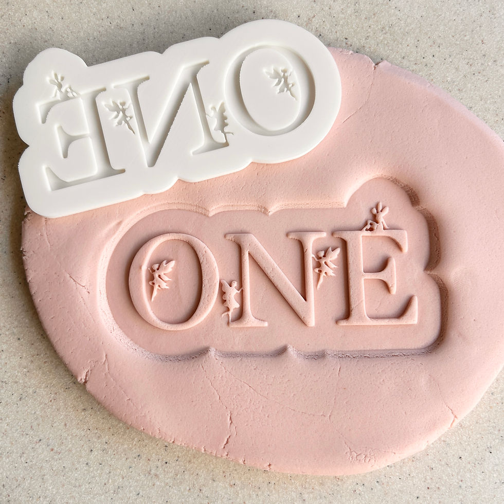 Thumbnail: Fairy One - Fondant Stamp & Cookie Cutter