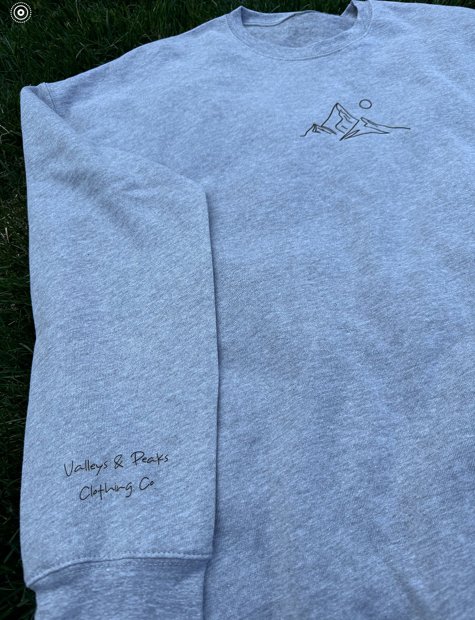 Thumbnail: Life is Valleys & Peaks - Mental Health Awareness Month Crew Sweatshirt