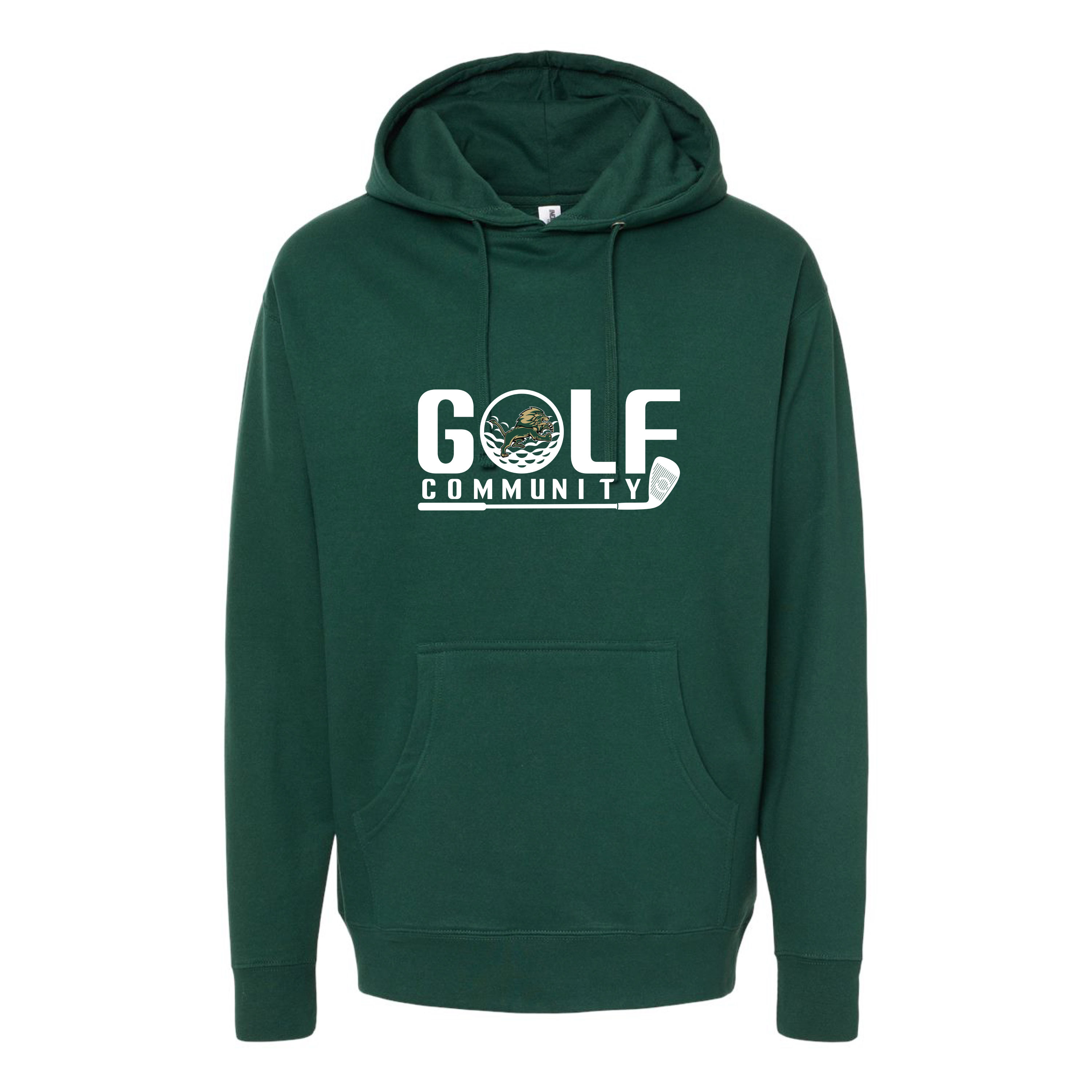 Unisex Midweight Hooded Sweatshirt - GOLF