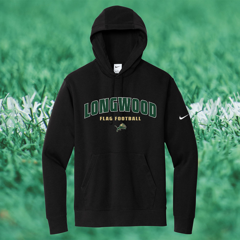 Thumbnail: Nike Club Fleece Sleeve Swoosh Pullover Hoodie - FLAG FOOTBALL