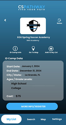 4000 ID Camps to impress college coaches