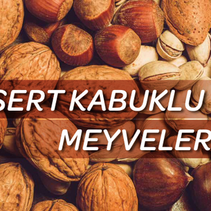 SERT KABUKLU MEYVELER