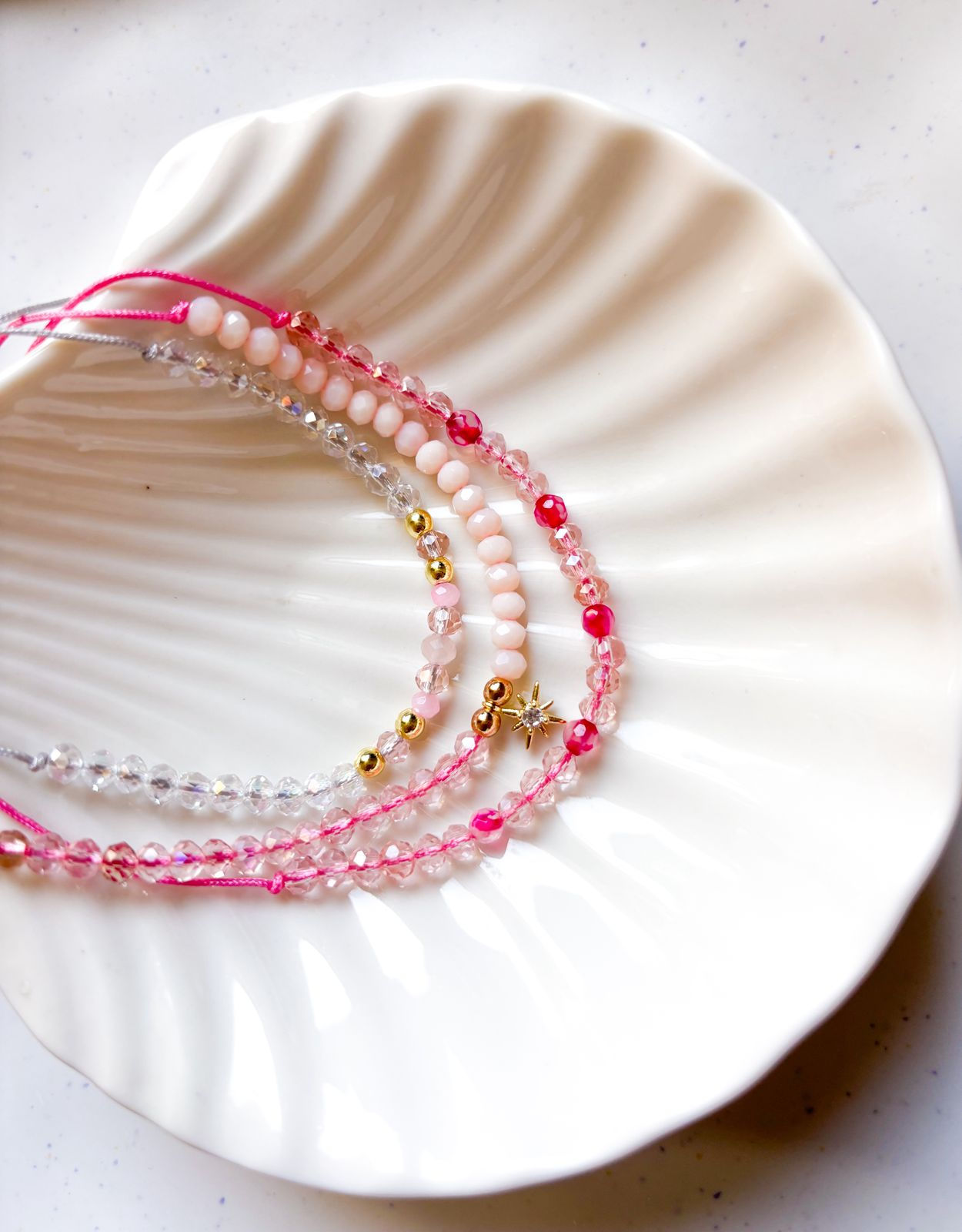 Pulseras dulce lazo
