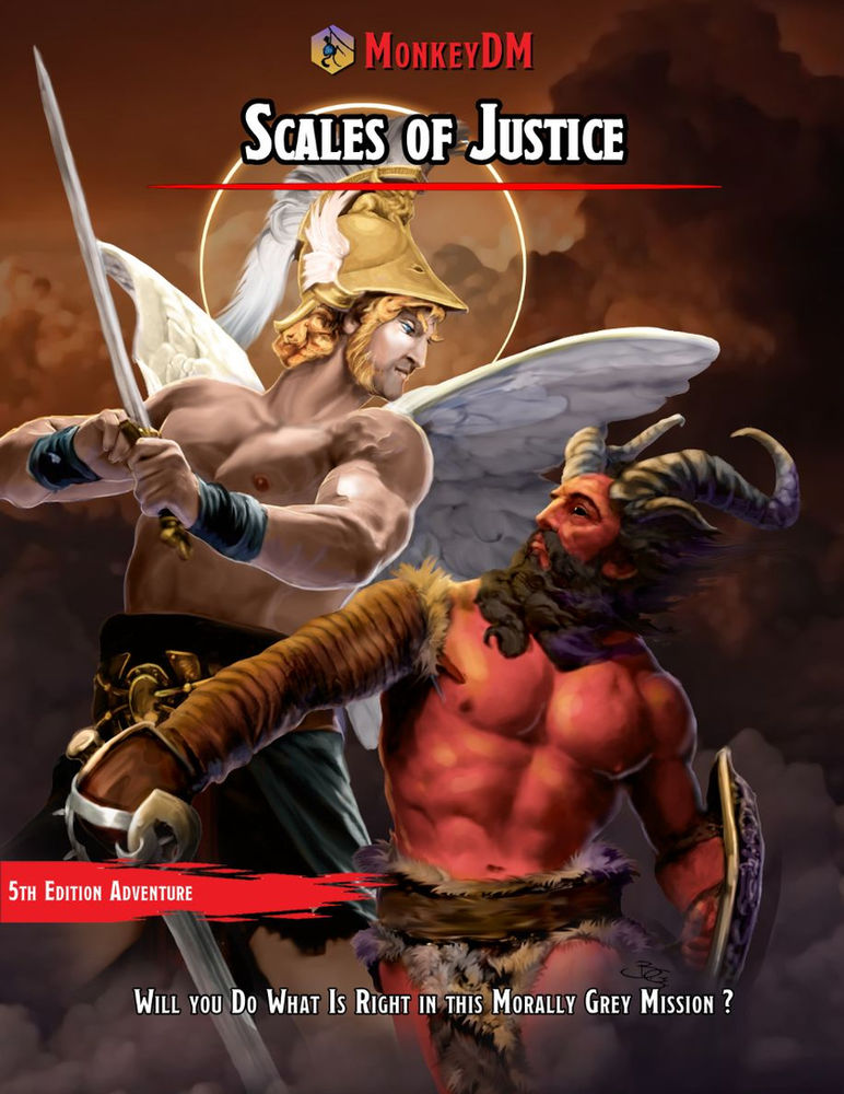 Free D&D Beginner Adventure SCALES OF JUSTICE