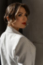 Glowing bridal makeup on beautiful bride in London by Becky Downton Makeup artist