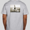 Thumbnail: Gray tee shirt Iconic, Apache Indian on horse back logo on back
