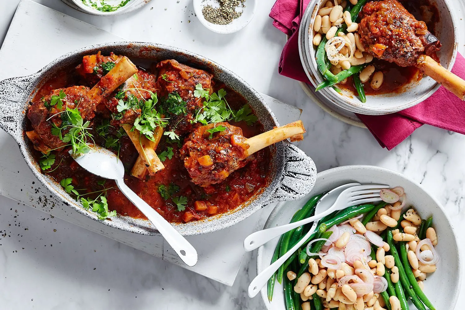Creative fusion of Italian dishes with other culture where Italian meets Asian