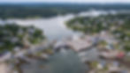 Aerial view of Downtown Vinalhaven