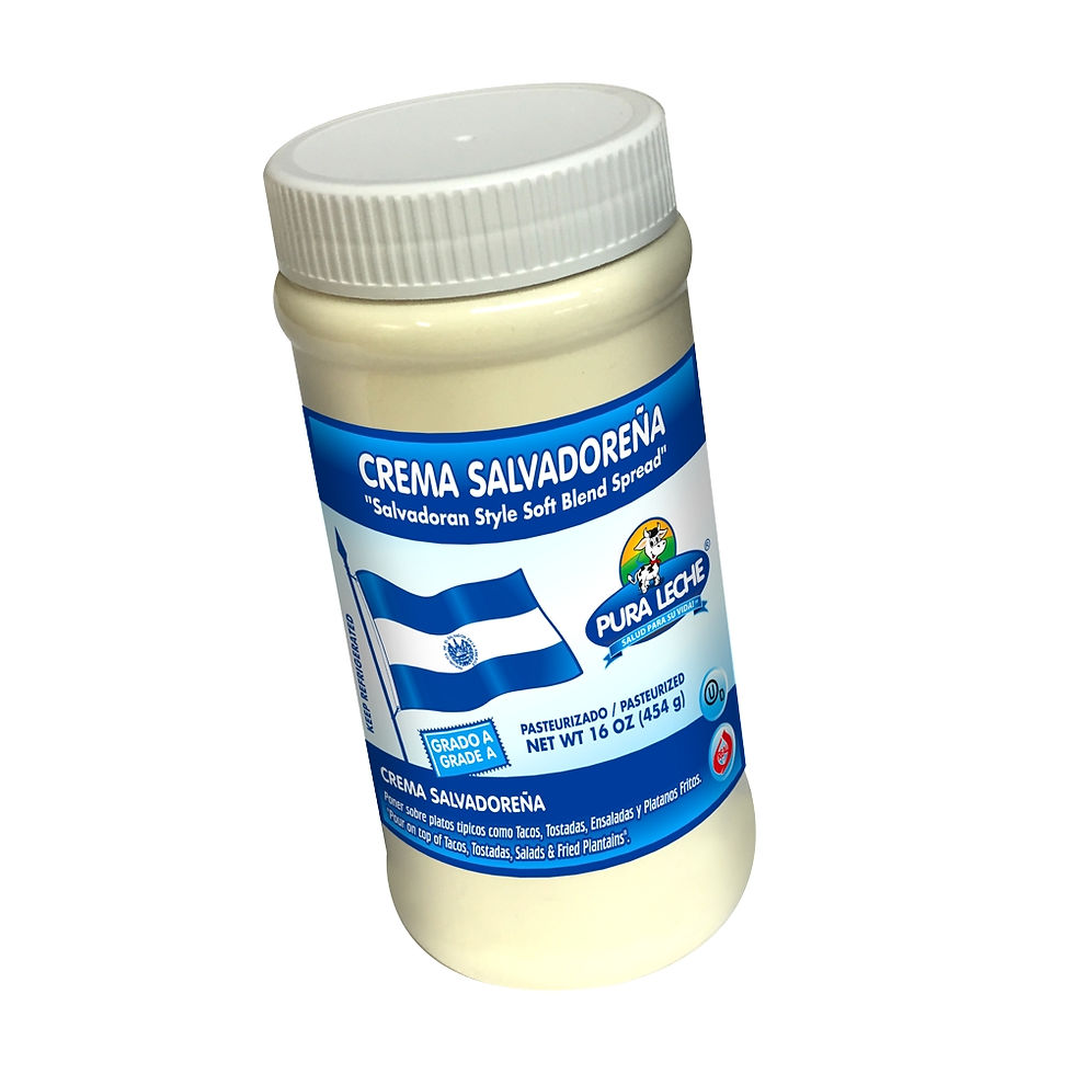 EL SALVADOR CREMA JAR Leblon Foods Inc.