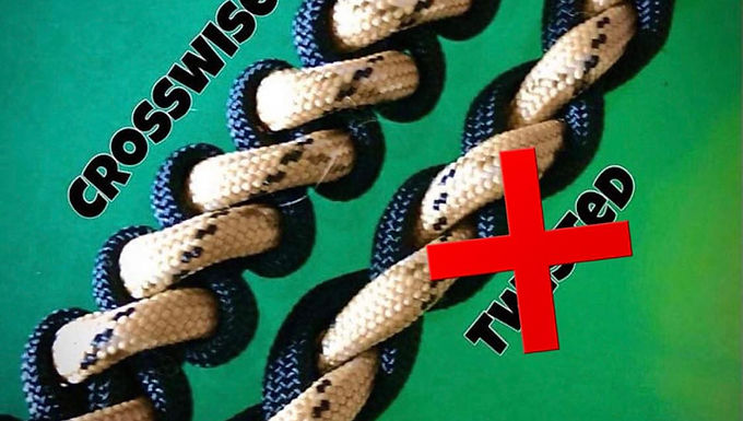 Crosswise, Sliding Knot Shungite Collar