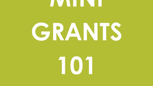 Mini Grants 101