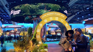 Salesforce Dreamforce - Customer 360 LED Tree