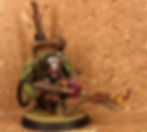 Burna Boy Ork Kill Team Octarius with his daisy oven mitt