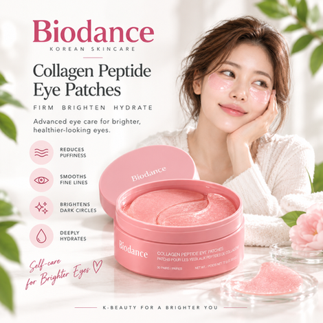 BIODANCE Collagen Peptide Eye Patches Korean skincare