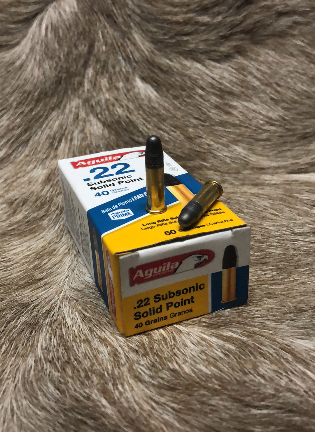 Aguila .22 Subsonic Solid Point 40gr