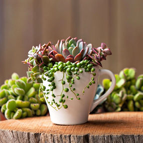RECYCLE OLD STUFF INTO AMAZING SUCCULENT DECORATIONS?