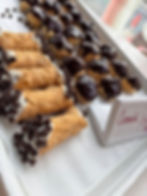 cannoli cream puffs