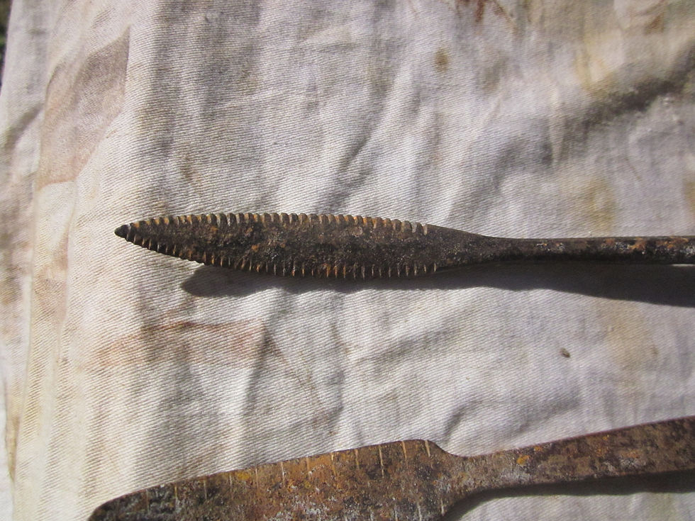 Miniature : anciens rifloirs de sculpteurs