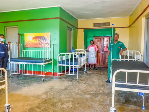 Juni 2025 - Renovierung der Kinderstation im Katate Health Center