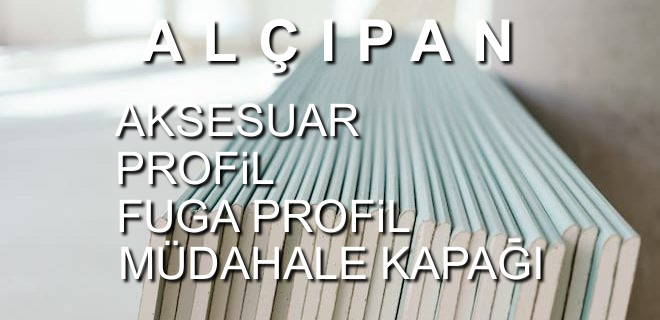 ALÇIPAN PROFİLLERİ | AKSESUARLARI