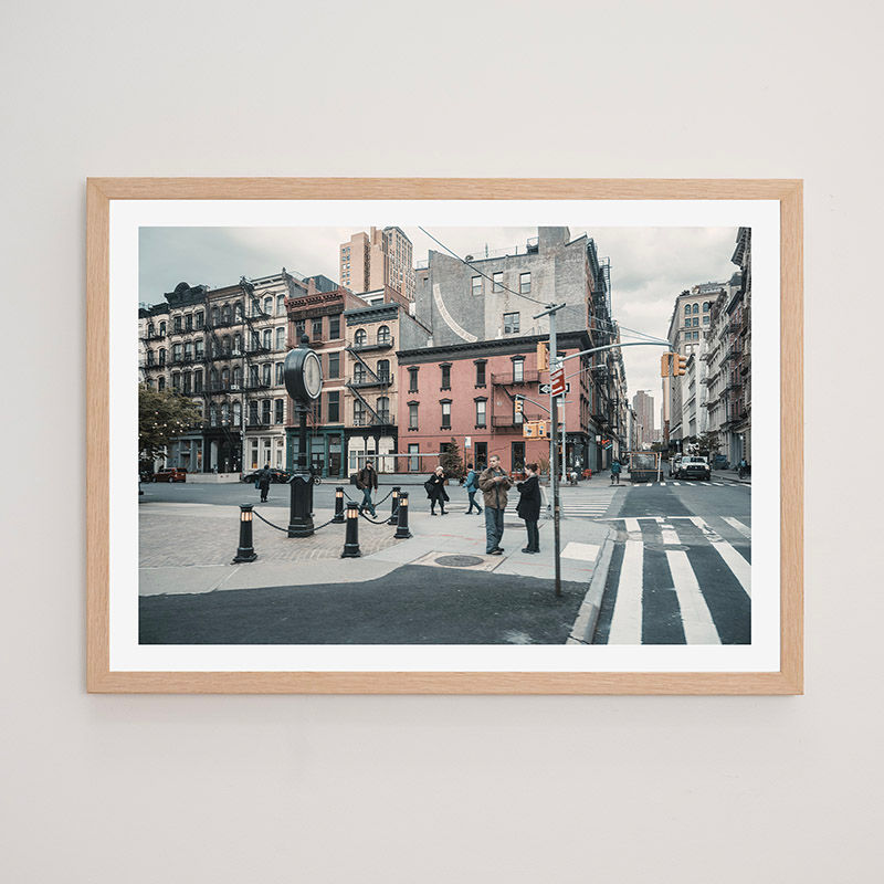 New York streets 3, NY, USA - FRAMED