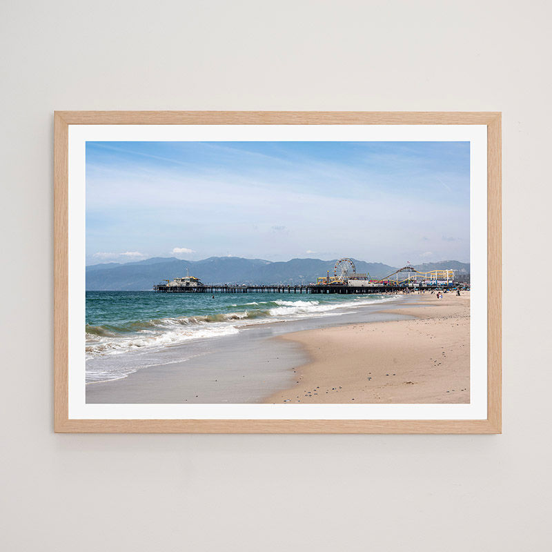 Santa Monica Beach 2, USA - FRAMED
