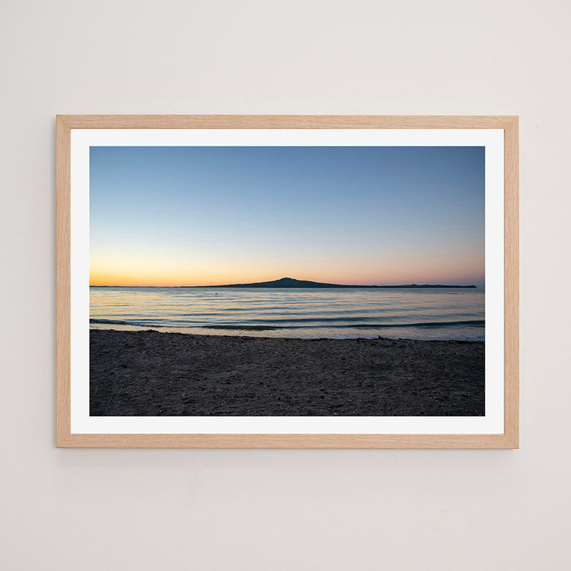 RANGITOTO ISLAND 3 - FRAMED