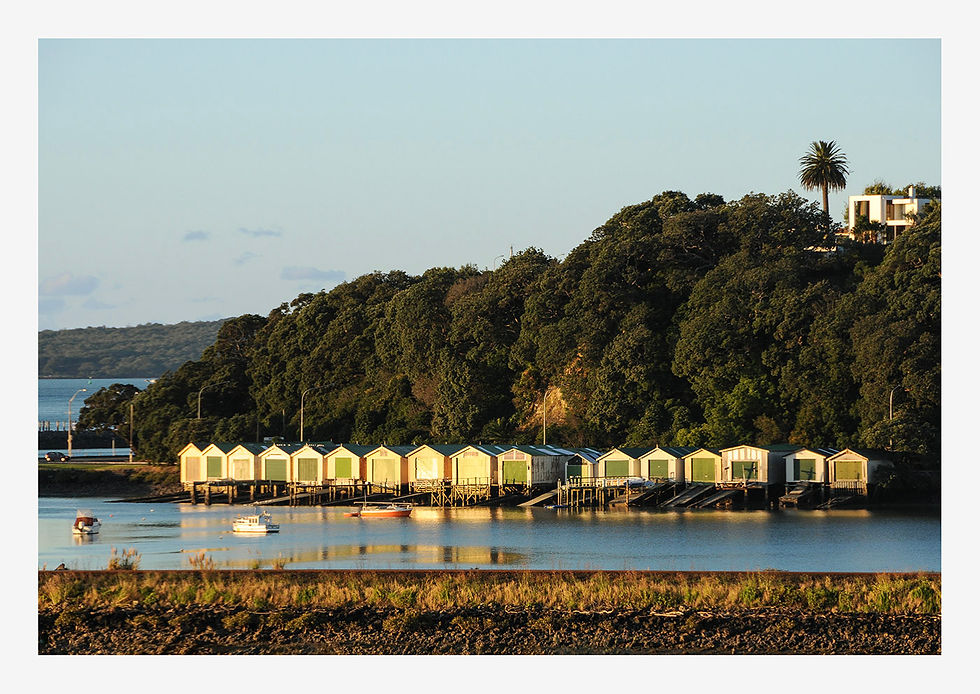 Boat shed Orakei, Auckland, NZ – UNFRAMED