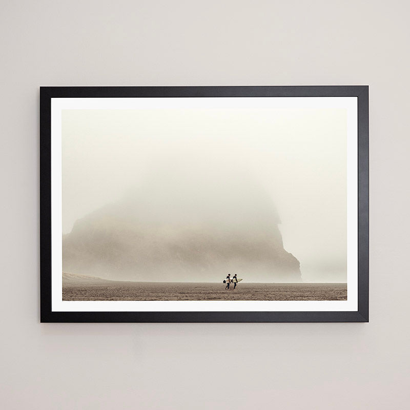 Thumbnail: Piha, Auckland, NZ. FRAMED.