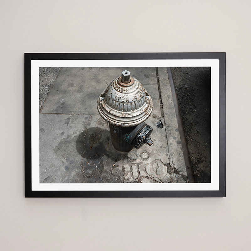 Thumbnail: New York fire hydrant, NY, USA - FRAMED