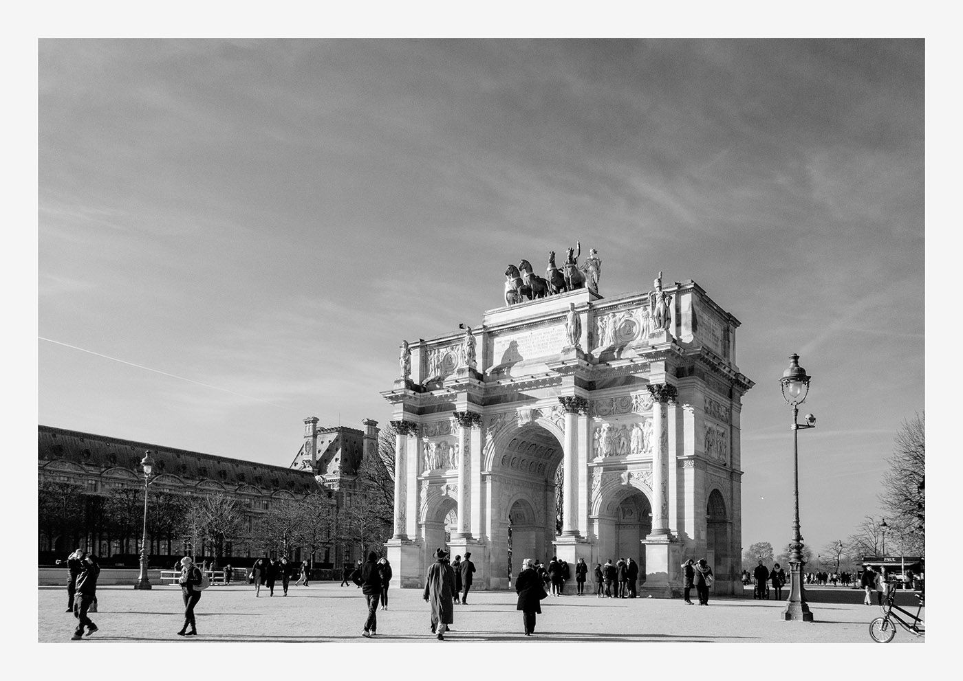 Arc de Triomphe, Paris, France - UNFRAMED.