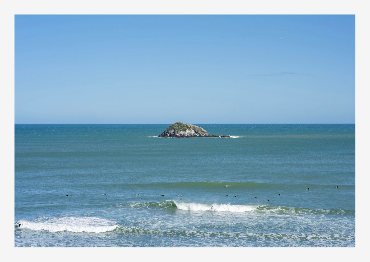 Muriwai Oaia Island 1, Auckland, NZ – UNFRAMED