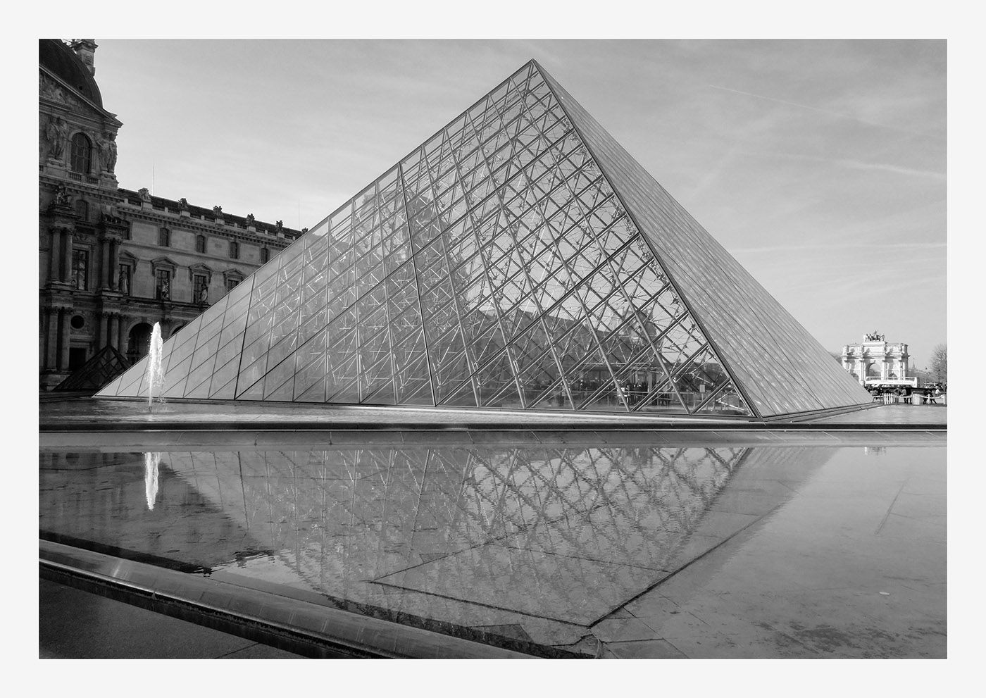 The Louvre, Paris, France - UNFRAMED.