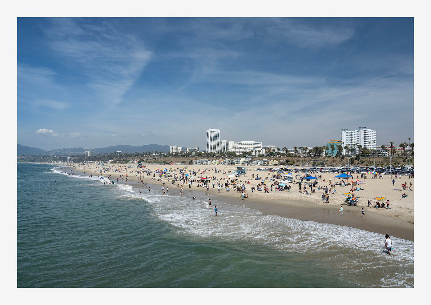 Santa Monica Beach, USA - UNFRAMED