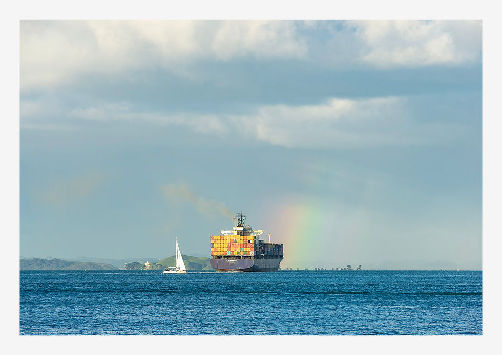 Auckland sea view, NZ – UNFRAMED