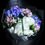 Thumbnail: Purple, Blue and White Hydrangea + Alstroemeria + Seasonal Flower Bouquet