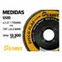 Disco De Lixa Flap 4.1/2 Pol Óxido De Alumínio Grão Para Lixadeira Kit