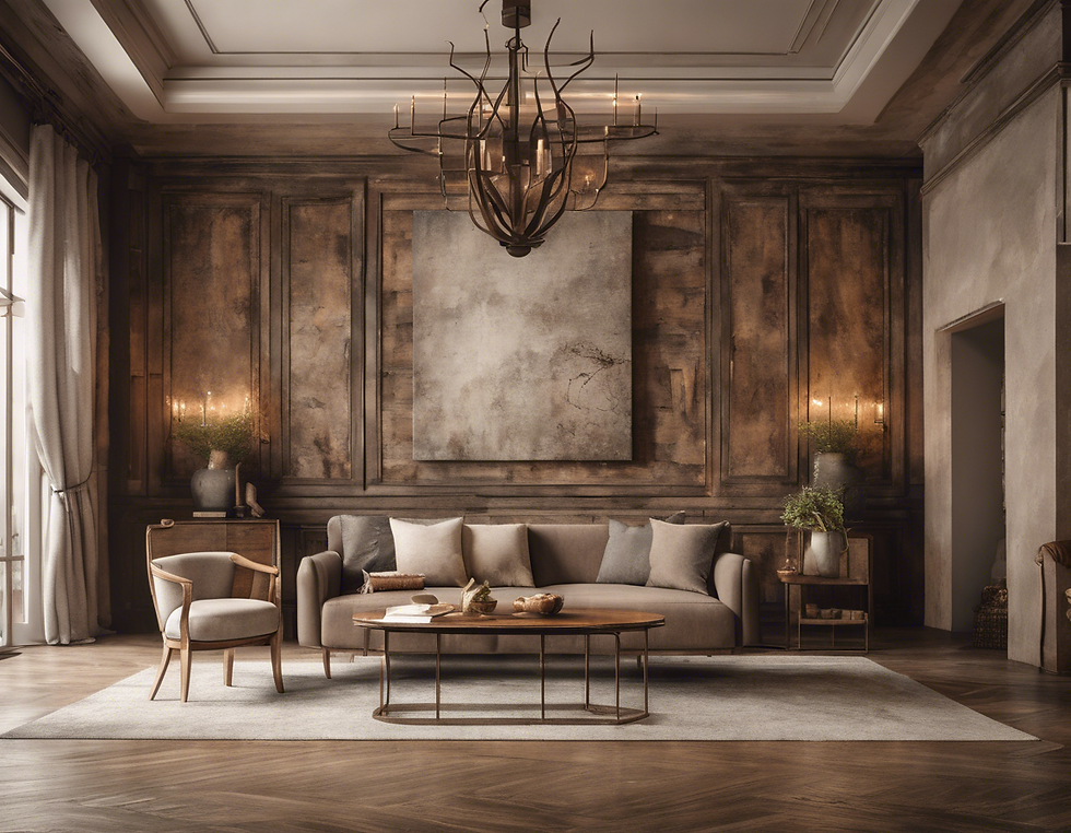 Creating Rustic Elegance: Interior Design Portfolio Showcase