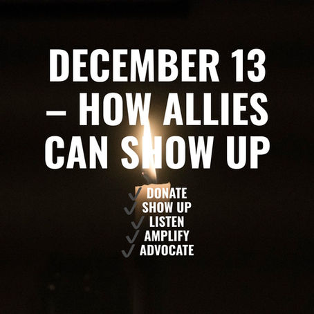 December 17 – Day 13: How Allies Can Show Up