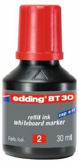 Edding Beyaz Tahta Mürekkebi 30 Ml E-bt30 Kırmızı