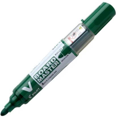 Pilot Beyaz Tahta Kalemi Master V-Board Yeşil WBMA-VBM-M-L-BG