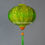 Thumbnail: Asian Green Silk Lantern - Round