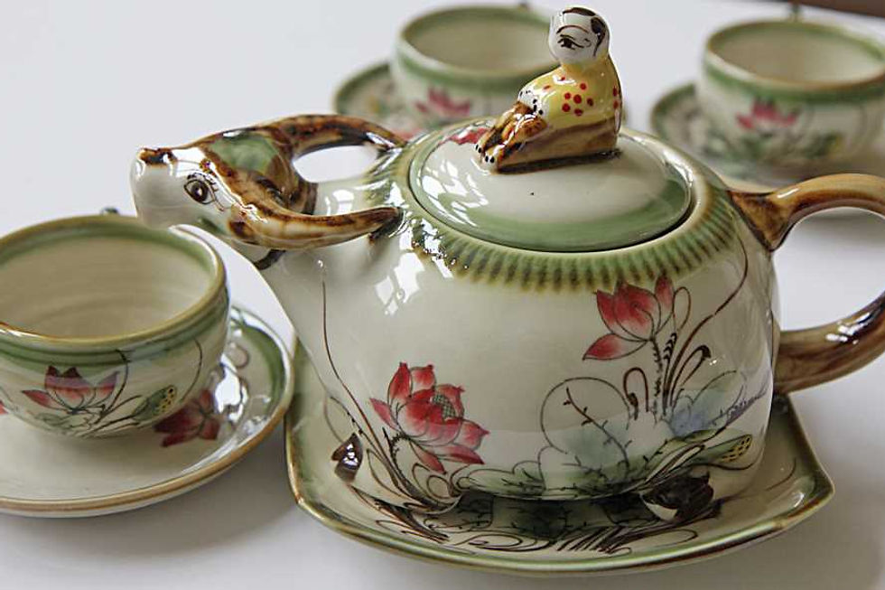 Thumbnail: Water Buffalo Tea Set